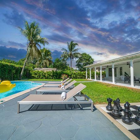 הוילה New Tropical Oasis Retreat In מיאמי מראה חיצוני תמונה
