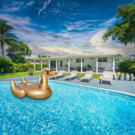 הוילה New Tropical Oasis Retreat In מיאמי מראה חיצוני תמונה