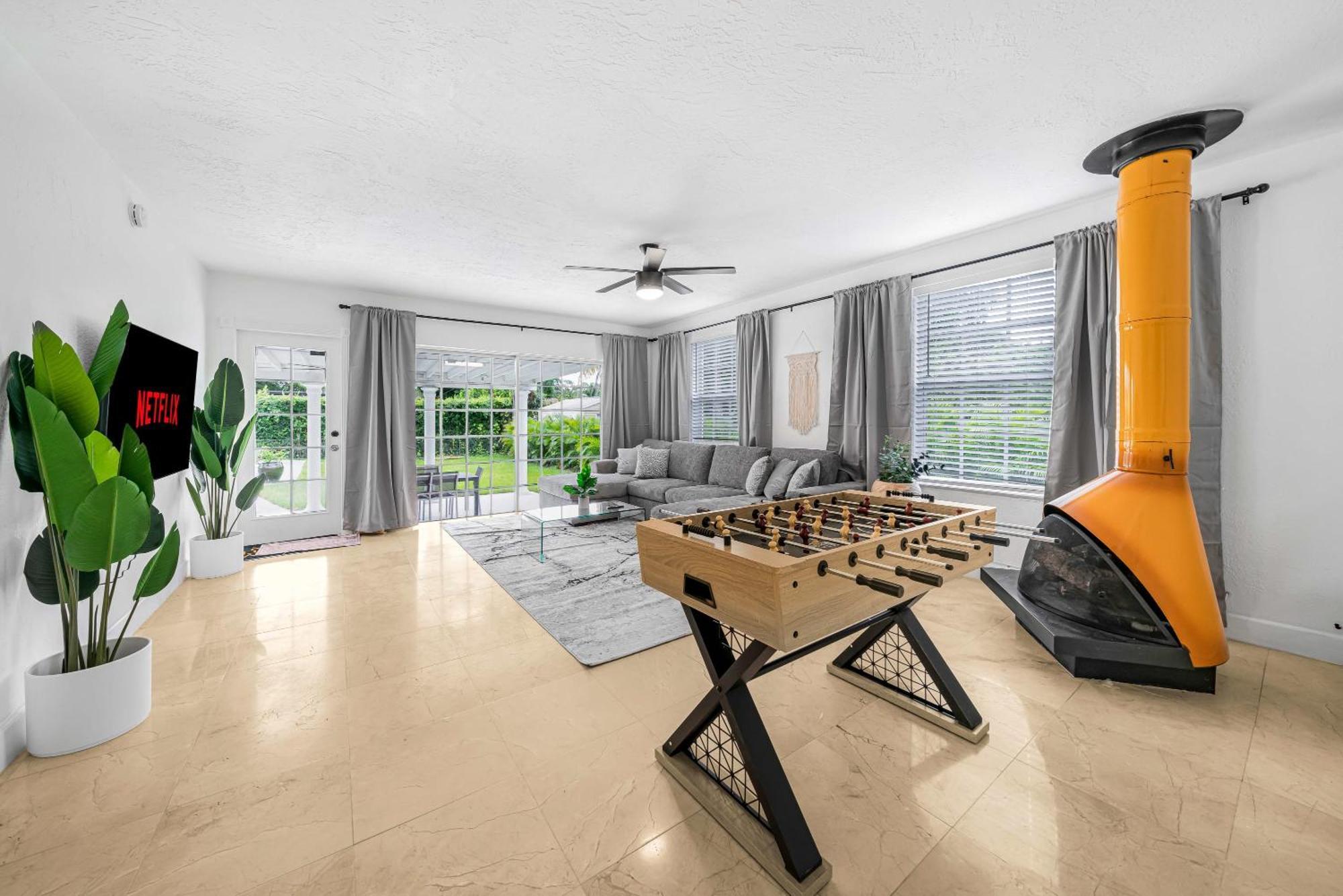 הוילה New Tropical Oasis Retreat In מיאמי מראה חיצוני תמונה